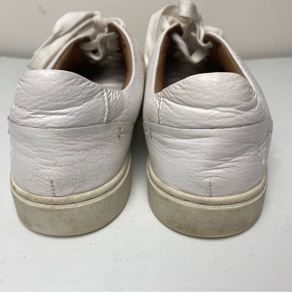 Frye Ivy Low Lace Sneakers in White size 7.5 - Picture 4 of 13